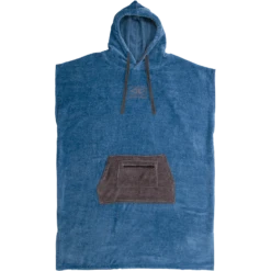 O&E MENS DAY BREAK PONCHO BLUE