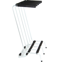 O&E FREE STANDING 4 BOARD RAX SILVER/BLACK